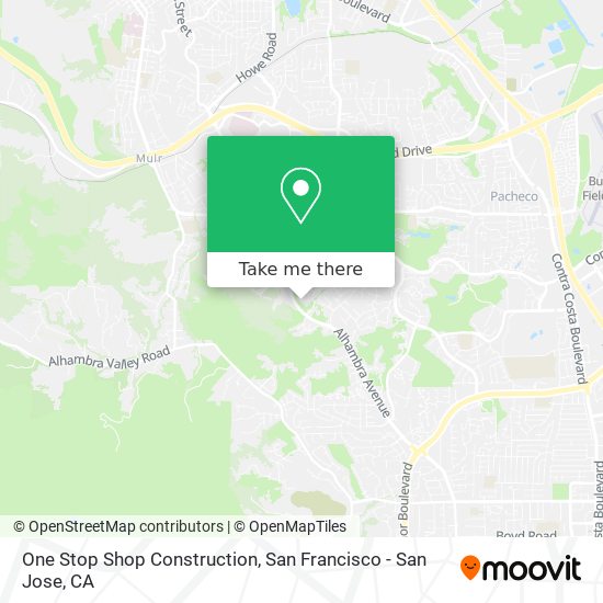 One Stop Shop Construction map