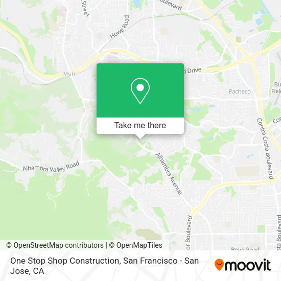 One Stop Shop Construction map