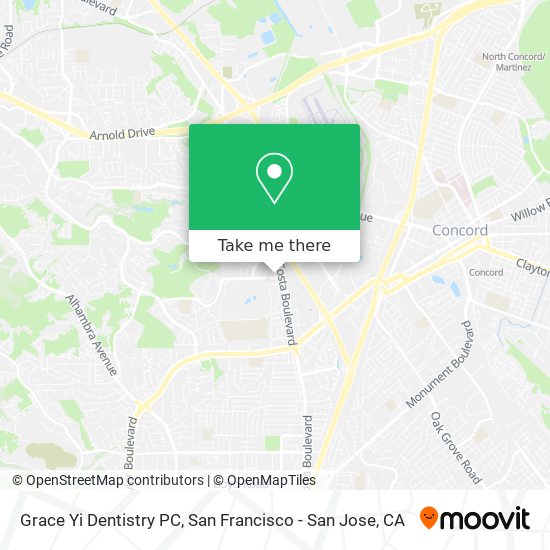 Grace Yi Dentistry PC map