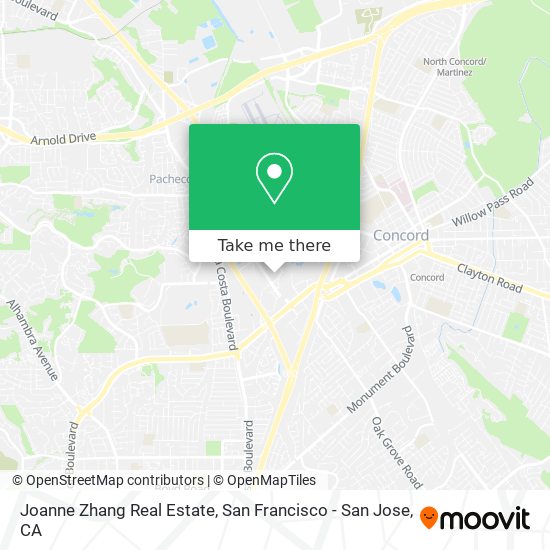 Joanne Zhang Real Estate map