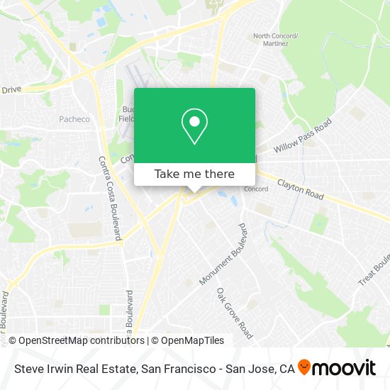 Steve Irwin Real Estate map