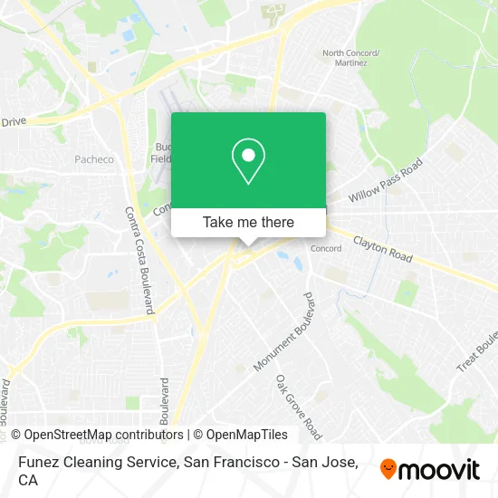 Mapa de Funez Cleaning Service