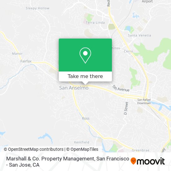 Mapa de Marshall & Co. Property Management