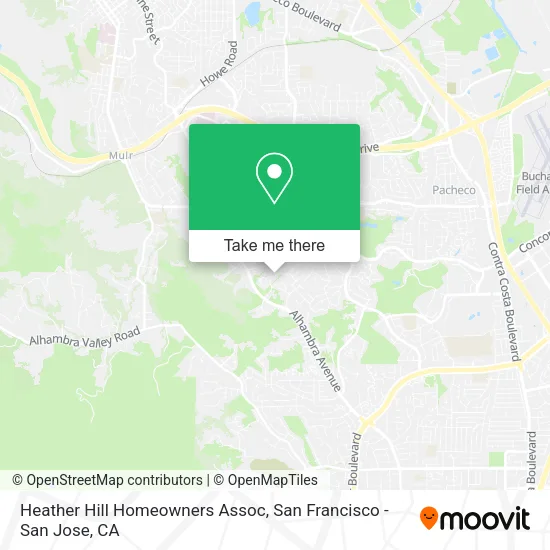 Heather Hill Homeowners Assoc map