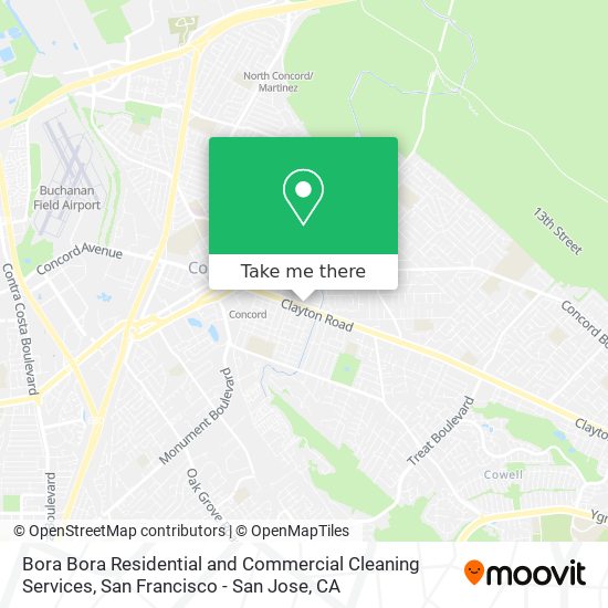 Bora Bora Residential and Commercial Cleaning Services map