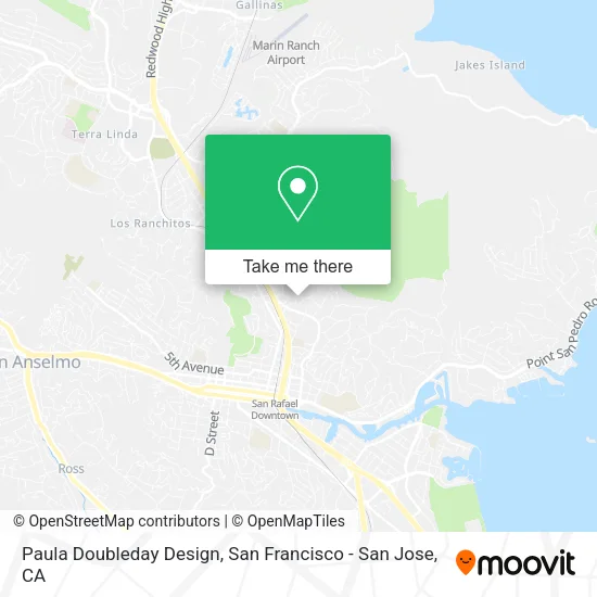 Paula Doubleday Design map