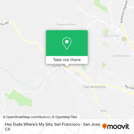Hey Dude Where's My Site map