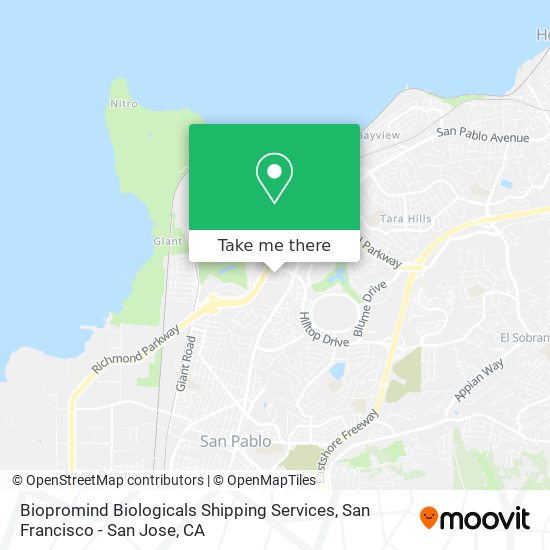 Mapa de Biopromind Biologicals Shipping Services