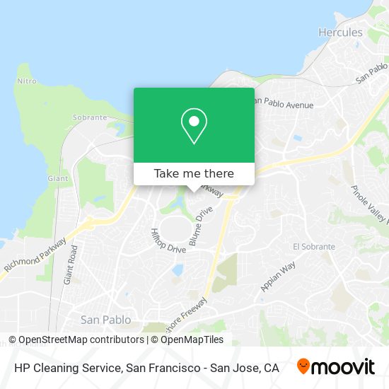 HP Cleaning Service map