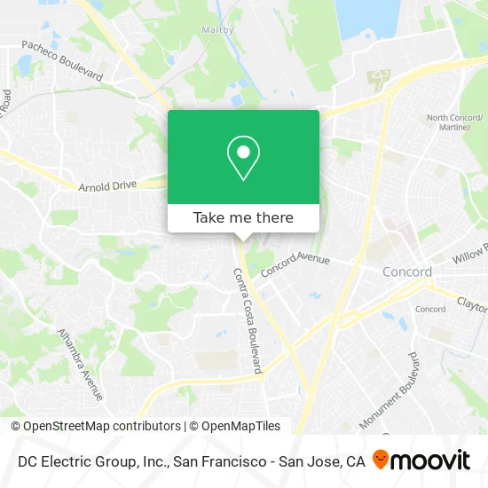 DC Electric Group, Inc. map