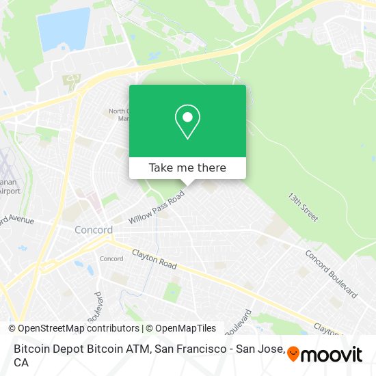 Mapa de Bitcoin Depot Bitcoin ATM