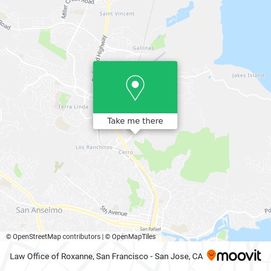 Law Office of Roxanne map