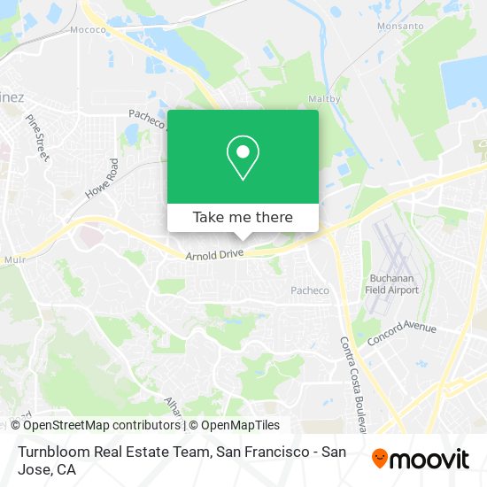 Turnbloom Real Estate Team map