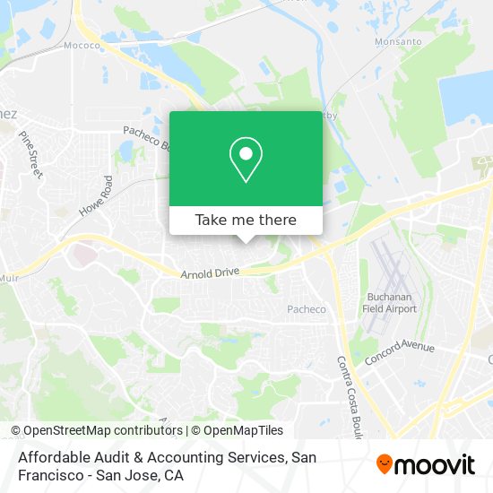 Mapa de Affordable Audit & Accounting Services