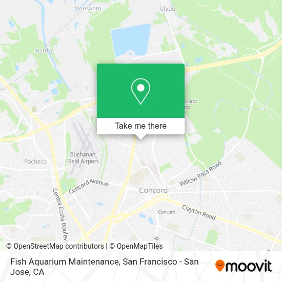 Fish Aquarium Maintenance map