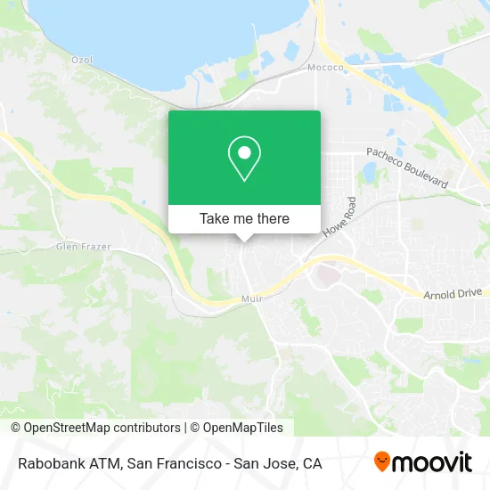 Mapa de Rabobank ATM