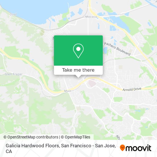 Galicia Hardwood Floors map