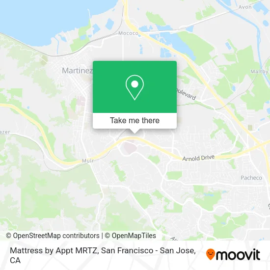 Mattress by Appt MRTZ map