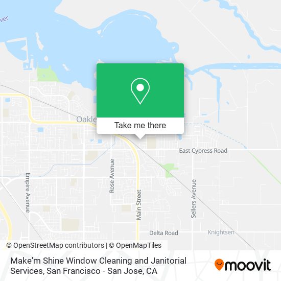 Make'm Shine Window Cleaning and Janitorial Services map