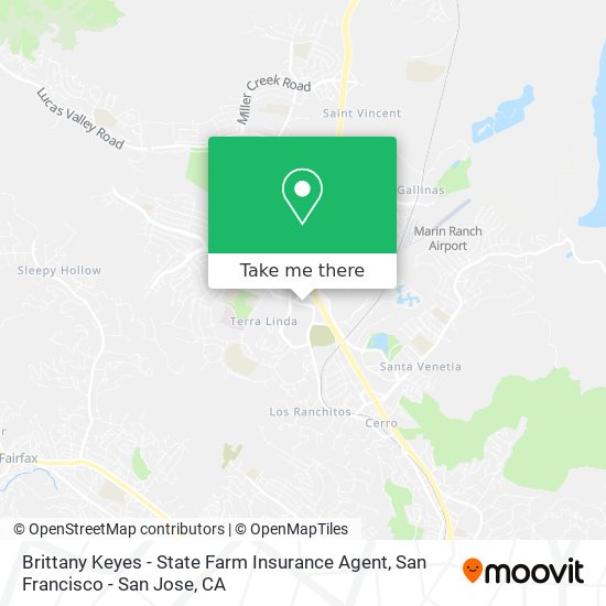 Mapa de Brittany Keyes - State Farm Insurance Agent