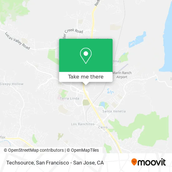 Mapa de Techsource