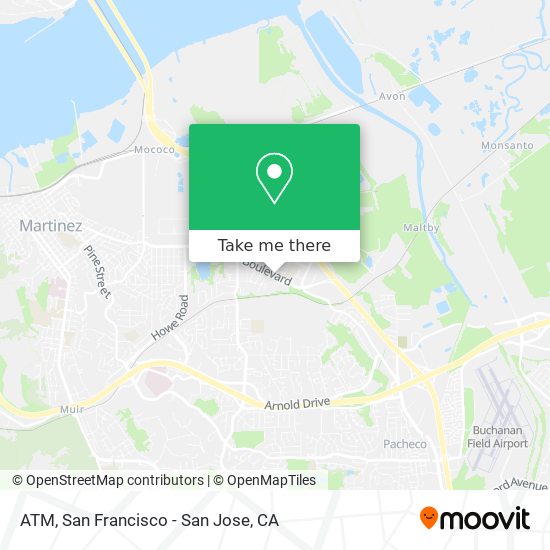 Mapa de ATM