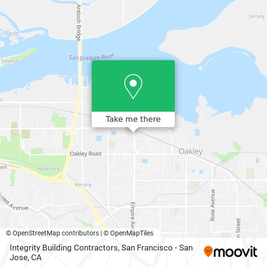 Integrity Building Contractors map