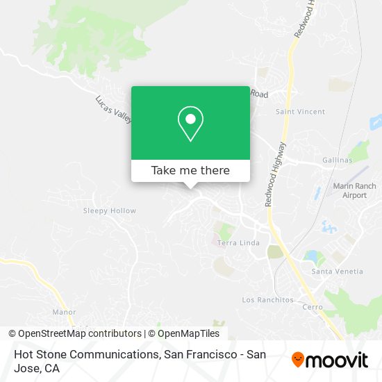 Mapa de Hot Stone Communications