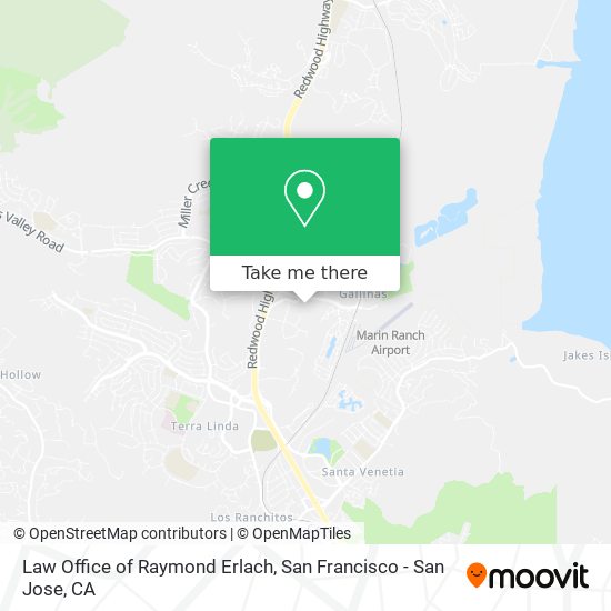 Law Office of Raymond Erlach map