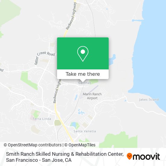 Smith Ranch Skilled Nursing & Rehabilitation Center map