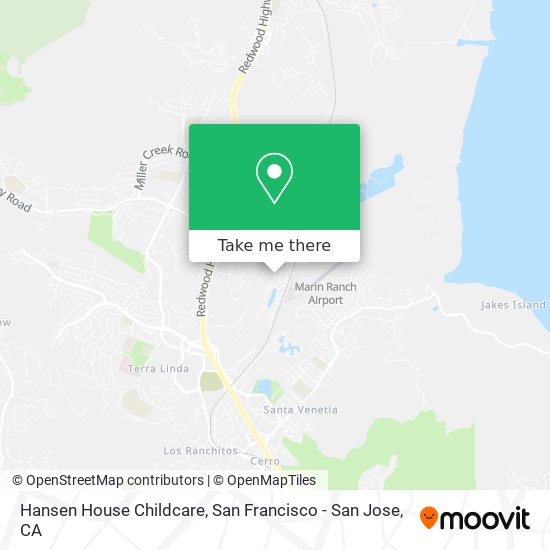 Hansen House Childcare map