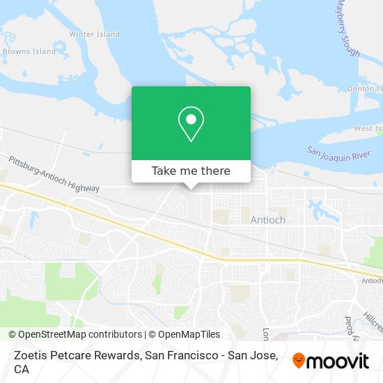 Zoetis Petcare Rewards map