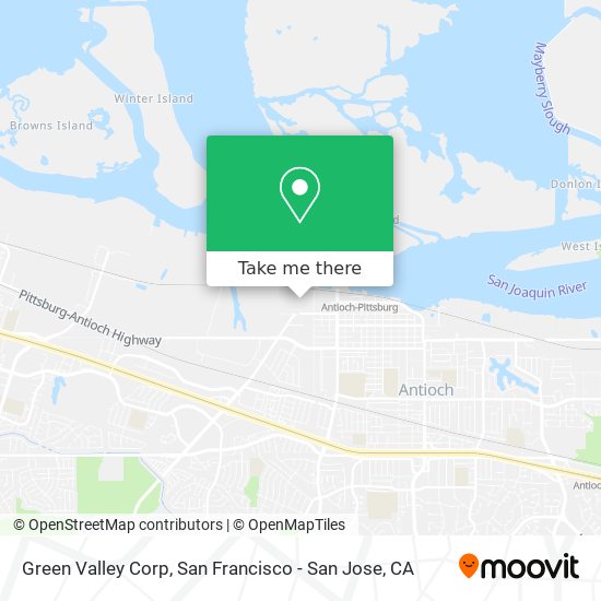 Mapa de Green Valley Corp