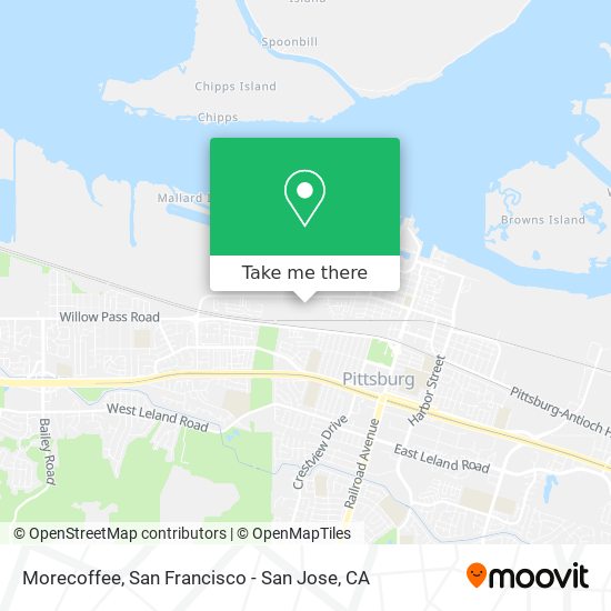 Morecoffee map