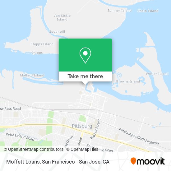 Moffett Loans map