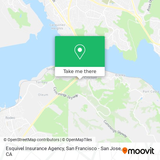Mapa de Esquivel Insurance Agency