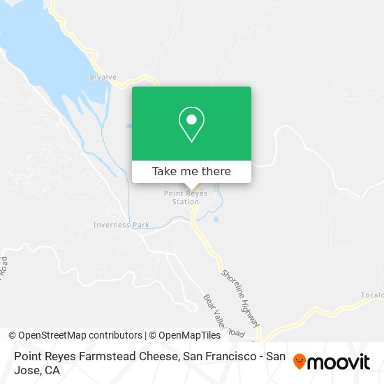 Point Reyes Farmstead Cheese map