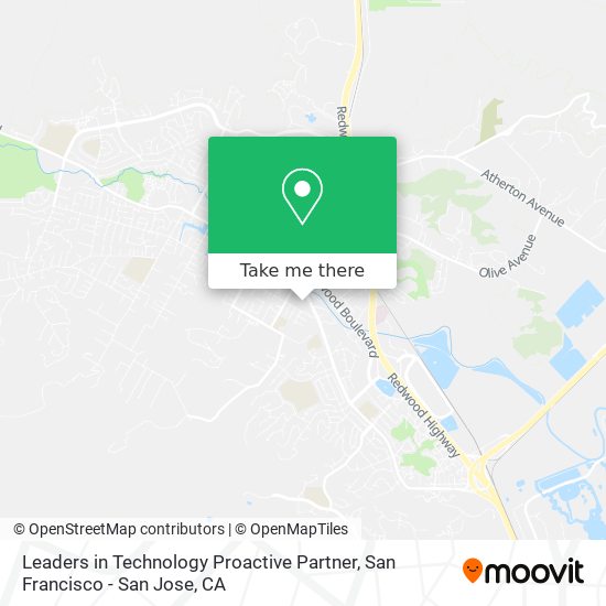 Leaders in Technology Proactive Partner map