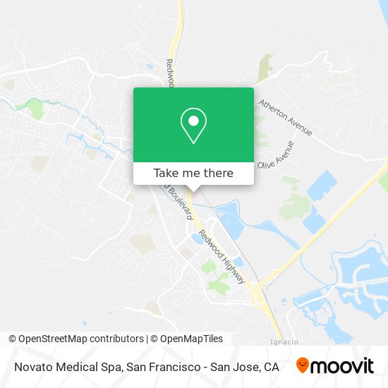 Novato Medical Spa map