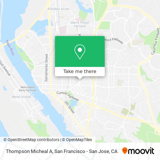 Thompson Micheal A map