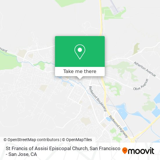 St Francis of Assisi Episcopal Church map