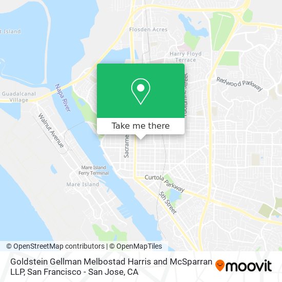 Goldstein Gellman Melbostad Harris and McSparran LLP map