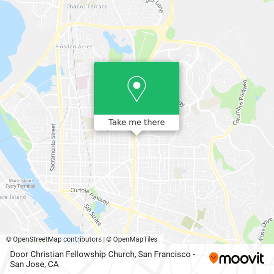 Mapa de Door Christian Fellowship Church