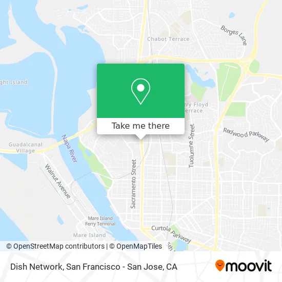 Dish Network map