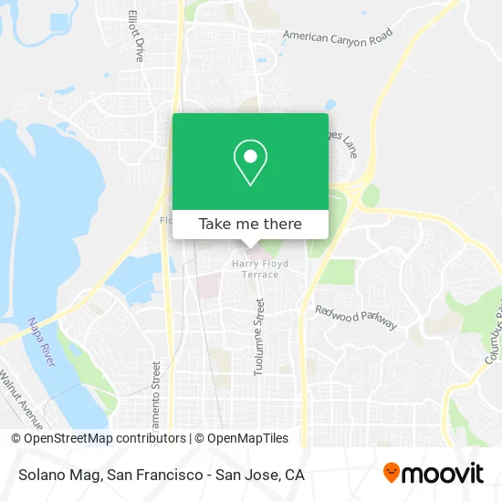 Solano Mag map