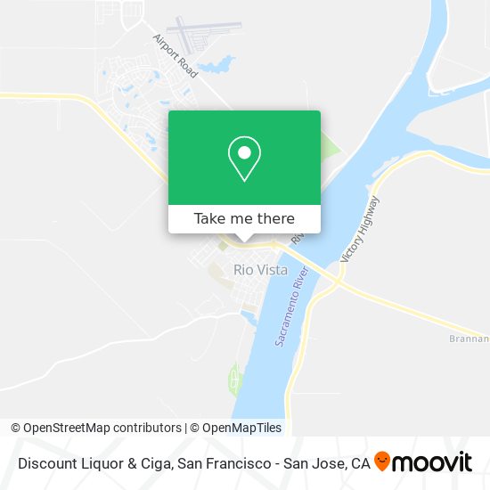 Discount Liquor & Ciga map