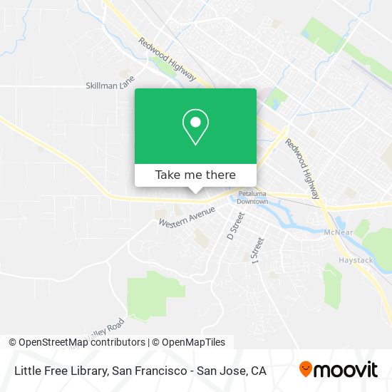 Little Free Library map