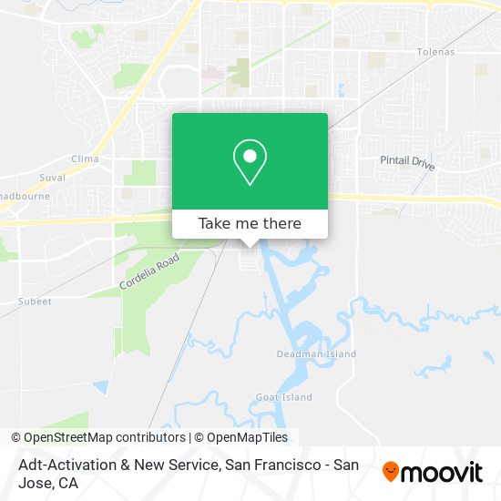 Mapa de Adt-Activation & New Service
