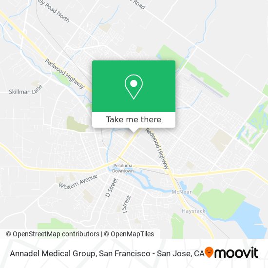 Annadel Medical Group map