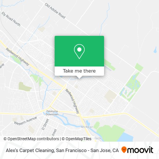 Mapa de Alex's Carpet Cleaning